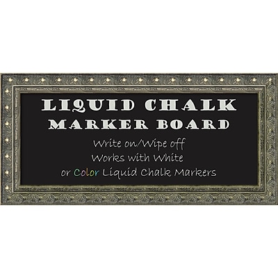 Barcelona Liquid Chalk Marker Board 12 x 30 Panel Message Board 34 x 16 inch DSW2972376