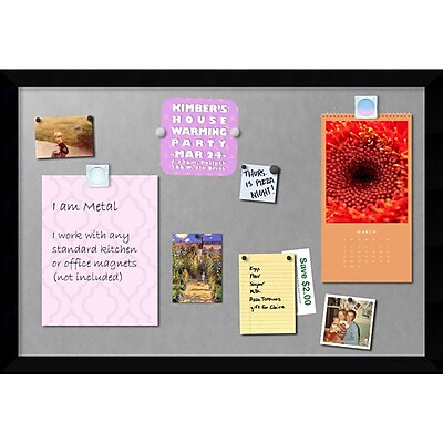 Mezzanotte Magnetic Board Magnetic Board 39 x 27 inch DSW2972397