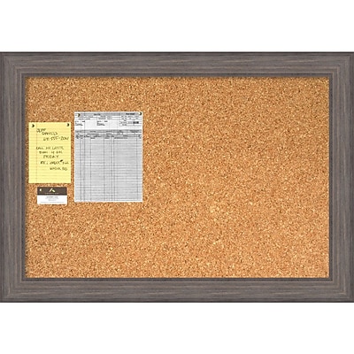 Country Barnwood Cork Board Large Message Board 41 x 29 inch DSW1418328