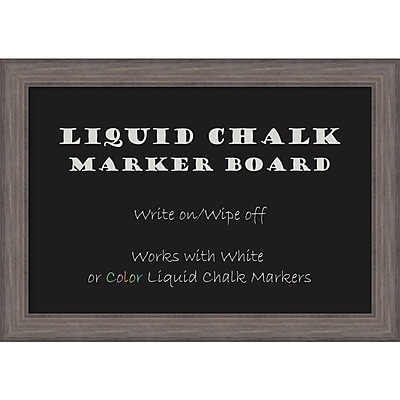Country Barnwood Liquid Chalk Marker Board Large Message Board 41 x 29 inch DSW2972101