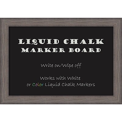 Country Barnwood Liquid Chalk Marker Board Large Message Board 41 x 29 inch DSW2972101