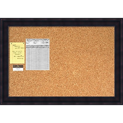 Annatto Cork Board Large Message Board 41 x 29 inch DSW1418330