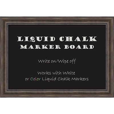Rustic Pine Liquid Chalk Marker Board Large Message Board 42 x 30 inch DSW2972102