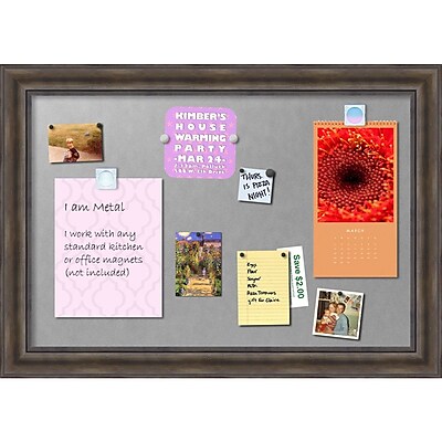 Rustic Pine Magnetic Board Magnetic Board 42 x 30 inch DSW2972393