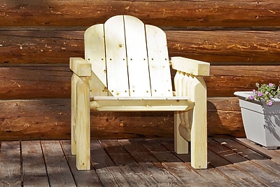 Montana Woodworks Homestead Deck Chair; Exterior Finish