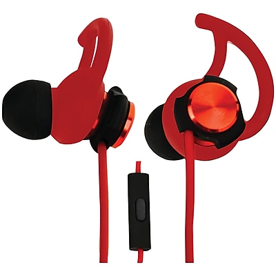 Ecko Rogue Hybrid Earbuds With Microphone red