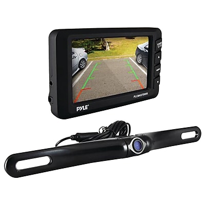 Pyle 4.3 LCD Monitor Wireless Rearview Backup Camera With Parking reverse Assist System