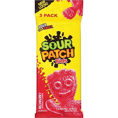 Sour Patch Kids Gummy Candy Redberry 12 Pack SPKGUMR12