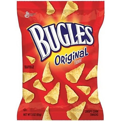 Continental Bugles Chips 3 oz. Corn BUGLES6