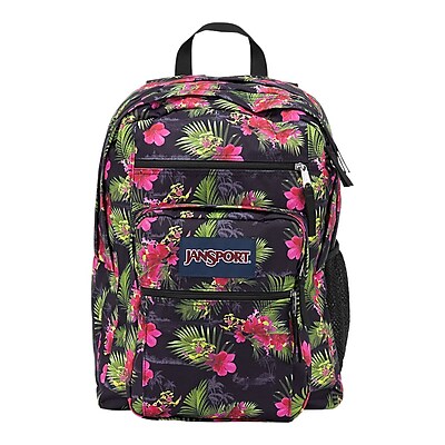 Jansport Big Student Multi Hot Tropic Polyester Backpack (TDN70DQ)