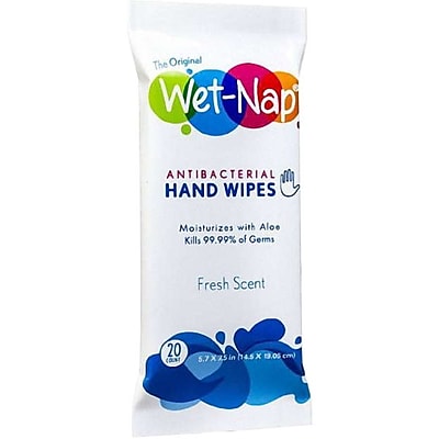 Wet Nap Fresh The Original Anti Bacterial Wipes Travel Pack P17080