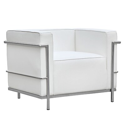 Fine Mod Imports Grand Lc3 Chair White FMI2202 white