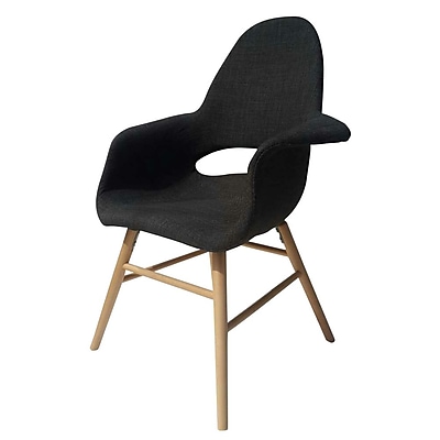 Fine Mod Imports Eero Dining Chair Gray FMI10033 gray