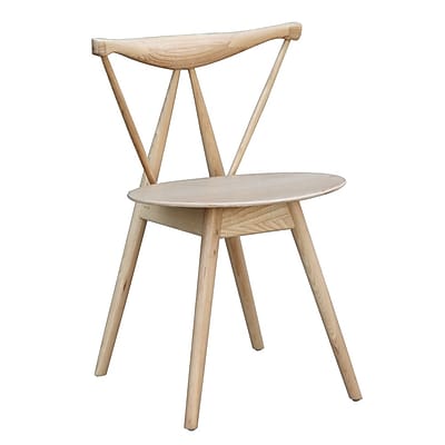 Fine Mod Imports Fronter Dining Chair Natural FMI10034 natural