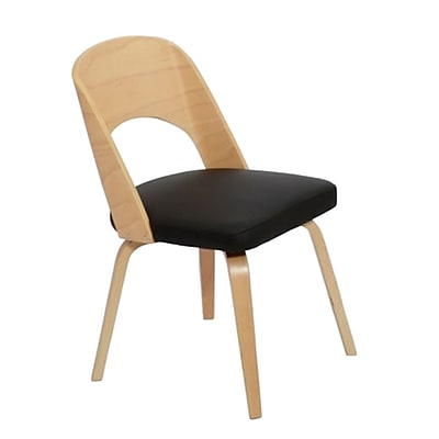 Fine Mod Imports Bendino Dining Chair Black FMI10169 black