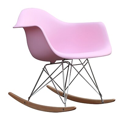 Fine Mod Imports Rocker Arm Chair Pink FMI2013 pink