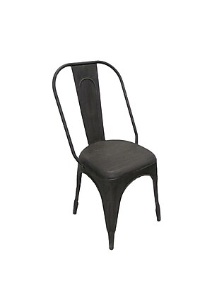 CDI International Industrial Side Chair Set of 4