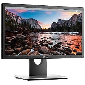 Dell P2017H 20 1600 x 900 LED LCD Monitor Black