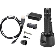 Maglite MAG TAC 543 Lumens Rechargeable LED Flashlight System, Crowned Bezel
