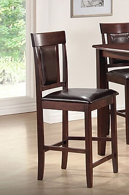 BestMasterFurniture Counter Height Side Chair Set of 2