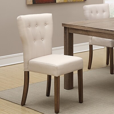 A J Homes Studio Daniella Parsons Chair Set of 2 ; Kahki