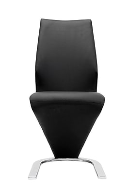 BestMasterFurniture Side Chair Set of 2 ; Black