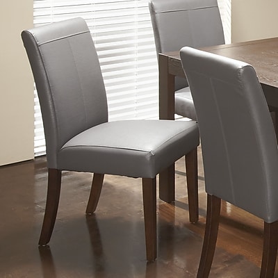 Chateau Imports Royal Side Chair Set of 2 ; Gray