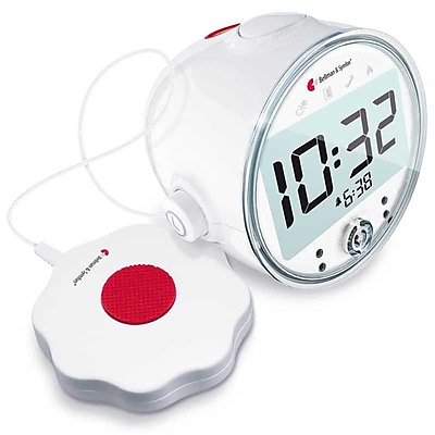 Harris Communications HC-BA-VISIT-CLK Alarm Clock Visit Vibrating Alarm Clock (HRSC02888)
