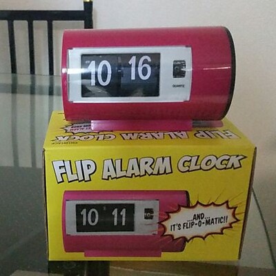 Princess International Flip Alarm Clock (PRN0354)