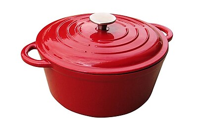 MImo Style Homegoods 5-qt. Enameled Cast Iron Dutch Oven
