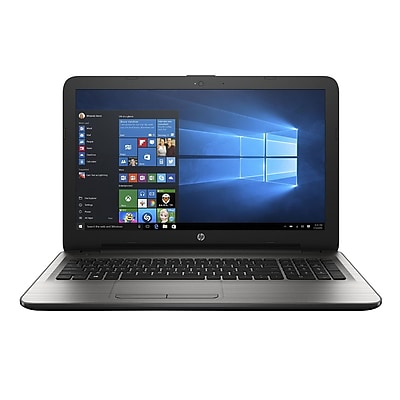 HP 15 ba040nr 15.6 Notebook LCD Touchscreen AMD 7th gen A10 9600P APU 1TB HDD 8GB RAM Windows 10 Turbo Silver