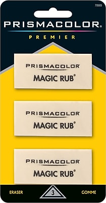 Prismacolor Premier Magic Rub Vinyl Erasers 3 Pack