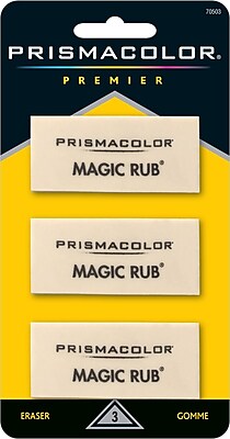 Prismacolor Premier Magic Rub Vinyl Erasers 3 Pack