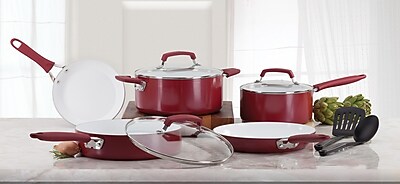 WearEver Pure Living 10 Piece Cookware Set