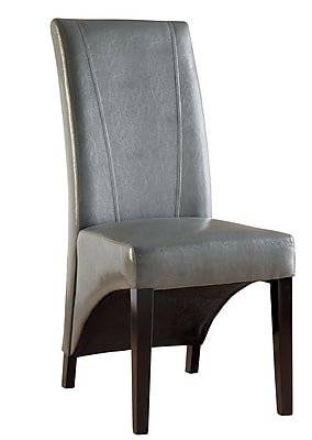 Hokku Designs Parson Chair Set of 2 ; Grey