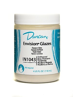 Duncan Envision Glazes Driftwood Opaque 4 Oz. (Pack Of 4) (4PK-IN1043-4 98563)