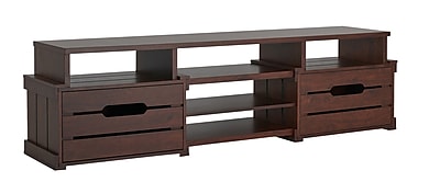 Hokku Designs Bohan TV Stand; Vintage Walnut