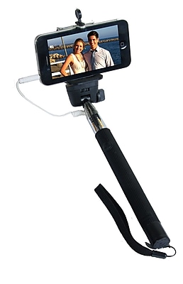 Zuma Selfie Stick Cable Release Black Selfie Stick (Z-110B)