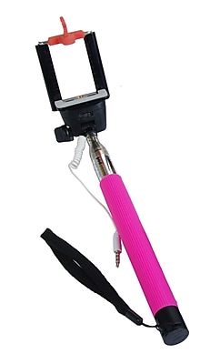 Zuma Selfie Stick Cable Release Pink Selfie Stick (Z-110P)