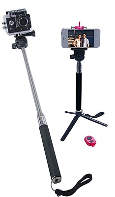 Zuma Selfie Stick GoPro, Digital Cameras Smartphone Holder Selfie Stick (Z-128)