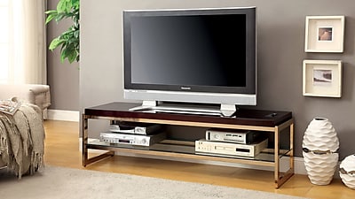 EnitialLab Malley TV Stand; Gold