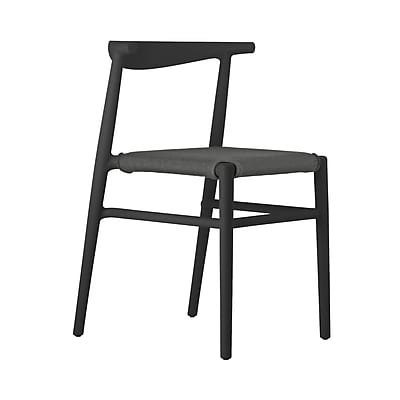 TOOU Joi Side Chair; Antharacite