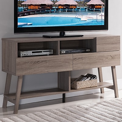 Hokku Designs Contessa TV Stand; Light Oak