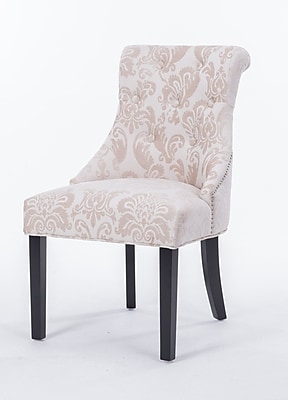 HD Couture Madison Side Chair; Cream
