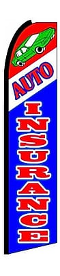 NeoPlex Auto Insurance Swooper Flag