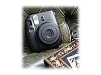 Fujifilm instax mini 8 Instant Camera with One Pack of Rainbow Film Black