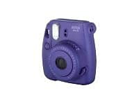 Fujifilm instax mini 8 Instant Camera with One Pack of Rainbow Film Grape