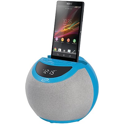 Ilive Icb103bu Bluetooth Dual Alarm Clock Radio (blue)