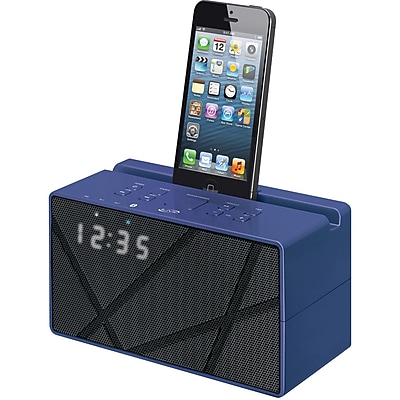 Ilive Icb284bu Bluetooth Blue Dual Alarm Clock Radio
