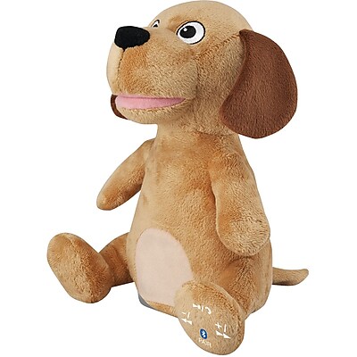 Ilive Isb485dogbr Animated Plush Animal Bluetooth Speaker dog